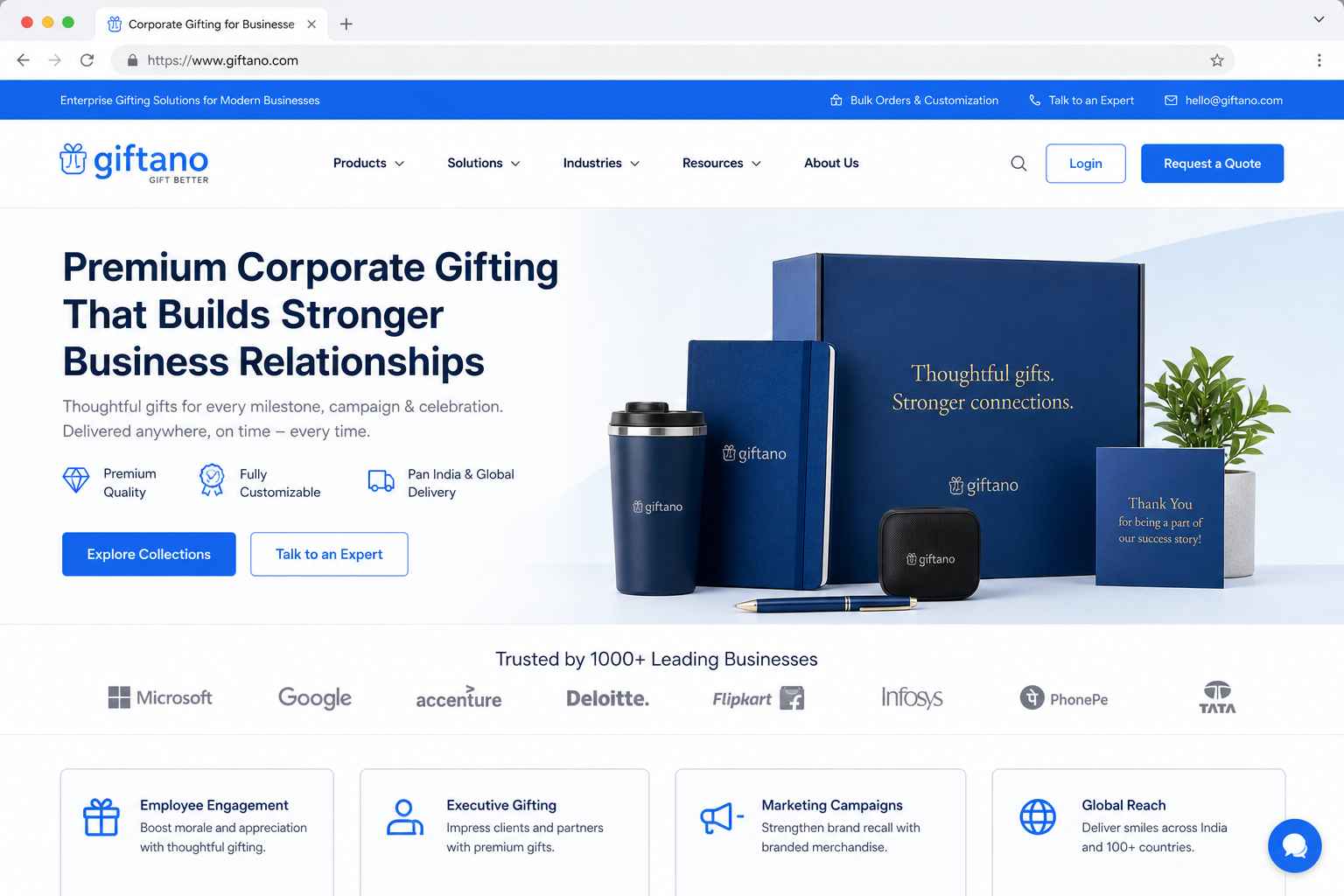 Website Homepage